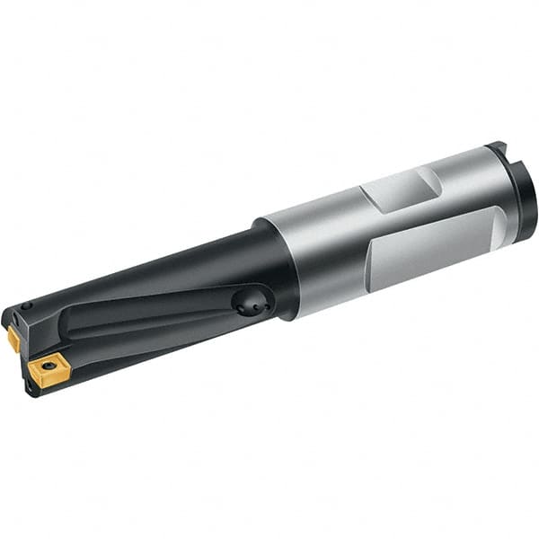 Walter - 34mm Max Drill Depth, 2xD, 17mm Diam, Indexable Insert Drill - 2 Inserts, 16mm Shank Diam, Combination Shank - A1 Tooling