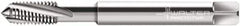 Walter-Prototyp - #6-40 UNF 3 Flute 2B Modified Bottoming Spiral Flute Tap - Powdered Metal, Bright Finish, 56mm OAL, Right Hand Flute, Right Hand Thread, Series 23416 - Exact Industrial Supply