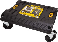 DeWALT - 220 Lb Capacity Steel Dolly - 18.92" Long x 17" Wide x 7" High, 0.39" Wheels - A1 Tooling