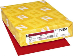 Neenah Paper - 8-1/2" x 11" Red Colored Copy Paper - Use with Laser Printers, Inkjet Printers, Copiers - A1 Tooling