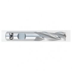 5/8 Dia. x 3-3/4 Overall Length 3-Flute Square End HSS-CO SE End Mill-Round Shank-Center Cutting-Uncoated - A1 Tooling