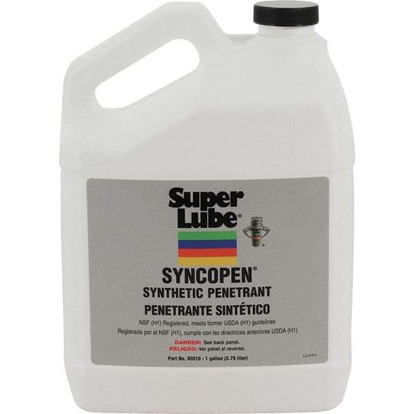 Synco Chemical - 1 Gal Bottle Synthetic Penetrant - Translucent Brown, -10°F to 180°F, Food Grade - A1 Tooling