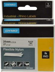 Rhino - 450,732" Long, White Flexible Nylon Self Laminating Label - For RHINO 6000 or RHINO 6500 - A1 Tooling