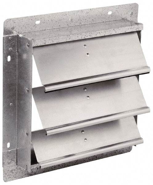 Fantech - 36 x 36" Square Motorized Dampers - 37" Rough Opening Width x 37" Rough Opening Height, For Use with 1SDR36, 1SDE36, 1SDS36, 1MDE36, 1HDE36 - A1 Tooling