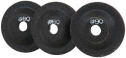 PRO-SOURCE - 80 Grit, 2" Wheel Diam, 5/32" Wheel Thickness, 3/8" Arbor Hole, Depressed Center Wheel - Aluminum Oxide - A1 Tooling