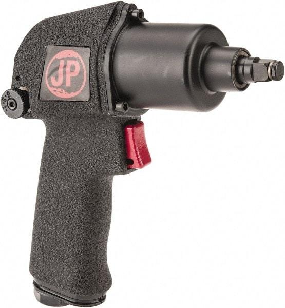 PRO-SOURCE - 3/8" Drive, 10,000 RPM, 180 Ft/Lb Torque Impact Wrench - Pistol Grip Handle, 1,200 IPM, 2.8 CFM, 1/4" Inlet - A1 Tooling