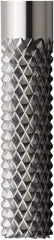 Seco - 12mm Diam, End Mill End, Solid Carbide Diamond Pattern Router Bit - Right Hand Cut, 3-15/16" OAL, Use on Composites - A1 Tooling