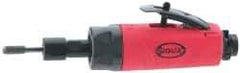 Sioux Tools - 1/4" Collet, Straight Handle, Straight Air Die Grinder - 18,000 RPM, Rear Exhaust, 23 CFM, 0.5 hp, 6.21 bar, 1/4 NPT - A1 Tooling