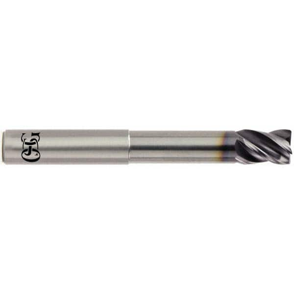 OSG - 1" Diam 4 Flute Solid Carbide 0.02" Chamfer Width Corner Chamfer End Mill - A1 Tooling