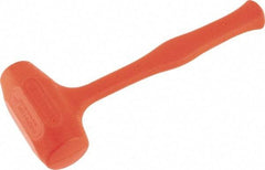 Proto - 56 oz Head 3" Face Diam Urethane Dead Blow Hammer - 12" OAL, Urethane Handle - A1 Tooling