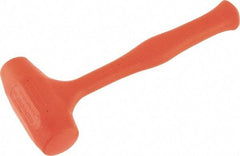 Proto - 48 oz Head 2-1/2" Face Diam Urethane Dead Blow Hammer - 13.0469" OAL, Urethane Handle - A1 Tooling