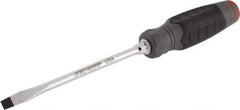 Proto - 267mm OAL Keystone Slotted Screwdriver - 152mm Blade Length, Round Shank, Ergonomic Handle - A1 Tooling