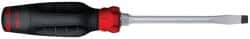 Proto - 210mm OAL Keystone Slotted Screwdriver - 102mm Blade Length, Round Shank, Ergonomic Handle - A1 Tooling