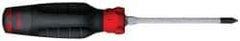 Proto - #1, 7" OAL, Standard Phillips Screwdriver - 3" Blade Length, Round Shank, Ergonomic Handle - A1 Tooling