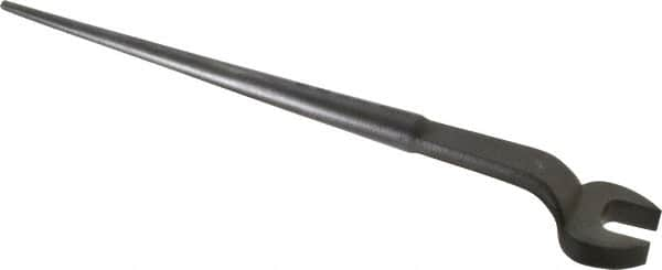 Proto - 15/16" Standard Spud Handle Open End Wrench - 12" OAL, Single End, Black Finish - A1 Tooling