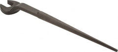 Proto - 1-13/16" Standard Spud Handle Open End Wrench - 23-1/4" OAL, Single End, Black Finish - A1 Tooling