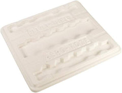 Remco - White Polyethylene Lid for Aero Tote - 37-1/4" Wide x 41-1/4" Long - A1 Tooling