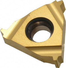 Hertel - 16ER External Right Hand 14 Acme Laydown Threading Insert - Grade HG330TR, TiC/TiN Coated Carbide - A1 Tooling