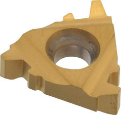 Hertel - 16IR Internal Right Hand 8 Acme Laydown Threading Insert - Grade HG330TR, TiC/TiN Coated Carbide - A1 Tooling