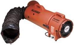 Allegro - 900 CFM, Electrical AC Axial Blower Kit - 8 Inch Inlet/Outlet, 0.33 HP, 115 Max Voltage Rating, Explosion Proof - A1 Tooling