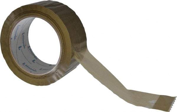 Intertape - 2" x 110 Yd Natural (Color) Rubber Adhesive Sealing Tape - Polypropylene Film Backing, 1.85 mil Thick, 27 Lb Tensile Strength, Series 7100 - A1 Tooling