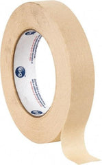 Intertape - 1" Wide x 60 Yd Long Tan Paper Masking Tape - Series 519, 6 mil Thick, 23 In/Lb Tensile Strength - A1 Tooling