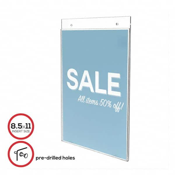 Deflect-o - Display & Organizer Accessories Type: Sign Holder For Use With: Signs - A1 Tooling