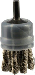 Osborn - 1" Brush Diam, Knotted, End Brush - 20,000 Max RPM - A1 Tooling