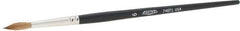 Osborn - #6 Sable Artist's Paint Brush - 5/32" Wide, 3/4" Bristle Length, 5-3/4" Wood Handle - A1 Tooling