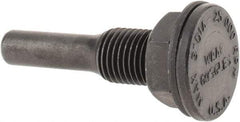 Osborn - 1/4" Arbor Hole to 1/4" Shank Diam Drive Arbor - For Small Diam Wheel Brushes - A1 Tooling