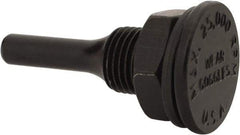 Osborn - 1/4" Arbor Hole to 1/4" Shank Diam Drive Arbor - For Small Diam Wheel Brushes - A1 Tooling