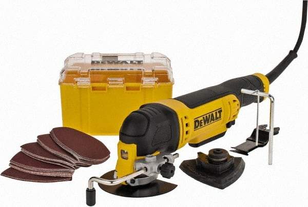 DeWALT - 120 Volt, Electric Multi Tool Kit - 22,000 RPM, 3 Amps - A1 Tooling