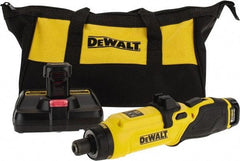 DeWALT - 8 Volts, Lithium-Ion Battery, Swivel Handle Cordless Screwdriver - 430 RPM, 23 Inch/Lbs. Torque - A1 Tooling