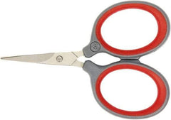 Clauss - 1" LOC, 3" OAL Titanium Scissors - Plastic Handle, For Paper, Fabric - A1 Tooling