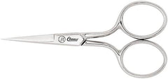 Clauss - 1" LOC, 3-1/2" OAL Scissors - Steel Handle, For Paper, Fabric - A1 Tooling