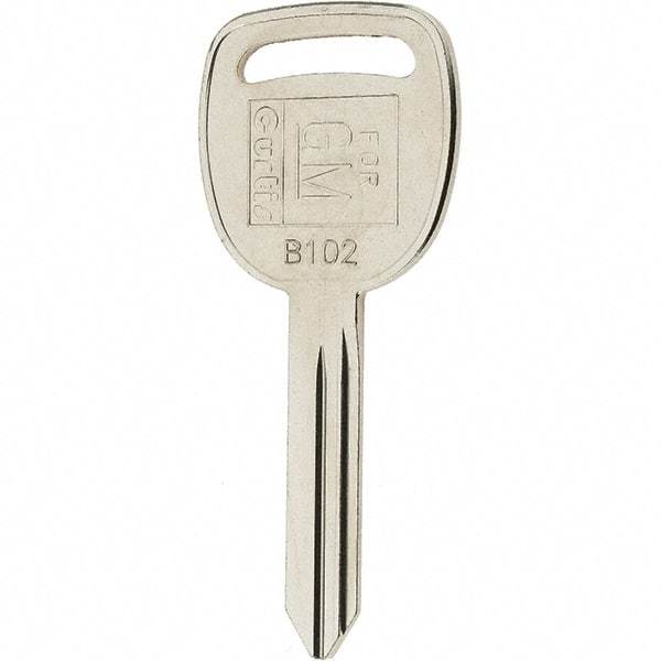 Value Collection - GM Key Blank - Nickel - A1 Tooling