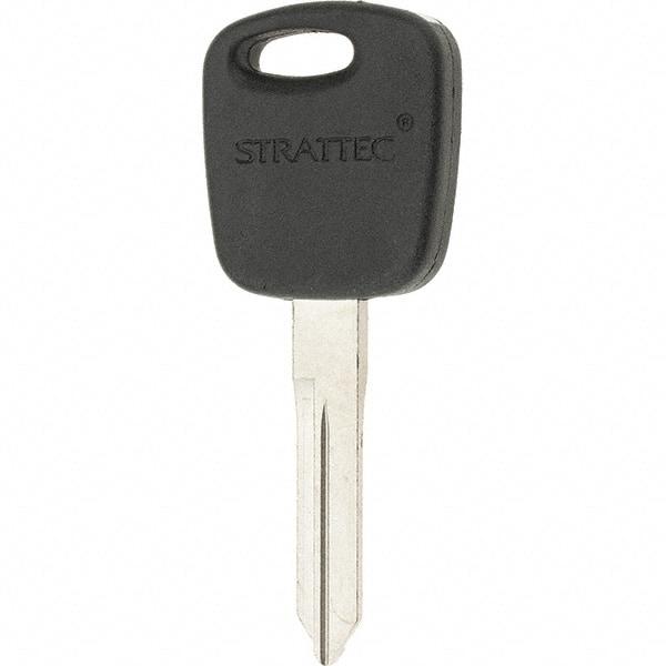 Value Collection - Strattec Transponder Key Blank - Nickel/Plastic - A1 Tooling