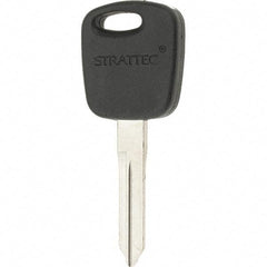 Value Collection - Strattec Transponder Key Blank - Nickel/Plastic - A1 Tooling