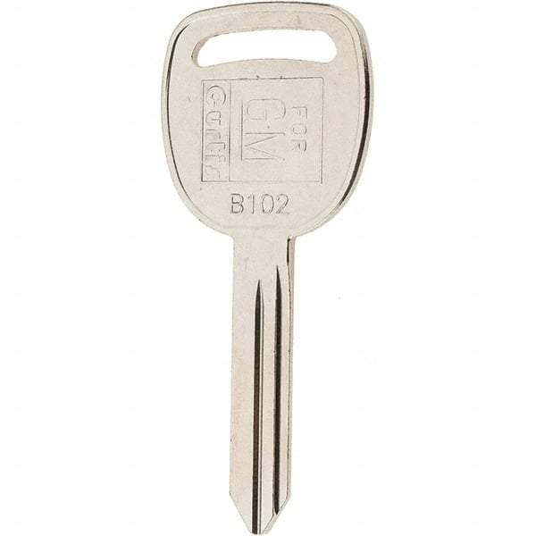 Value Collection - GM Key Blank - Nickel - A1 Tooling