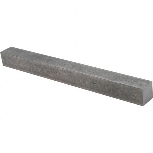 Value Collection - 12" Long x 1-1/4" High x 1-1/4" Wide, Plain Steel Undersized Key Stock - Cold Drawn Steel - A1 Tooling