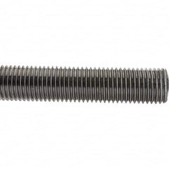 Value Collection - M30x3.50 1m Long, Steel Metric Threaded Rod - Uncoated - A1 Tooling