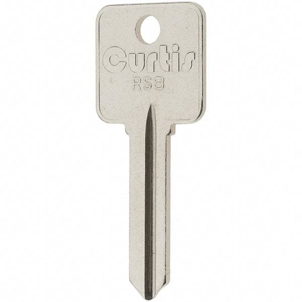 Value Collection - Metal Rousseau Key Blank - Nickel - A1 Tooling