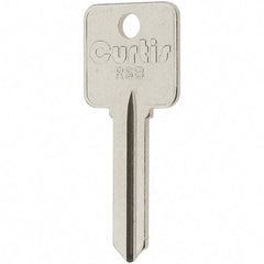 Value Collection - Metal Rousseau Key Blank - Nickel - A1 Tooling