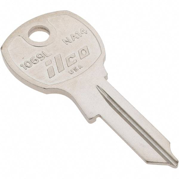 Value Collection - National Cabinet Key Blank - Nickel - A1 Tooling