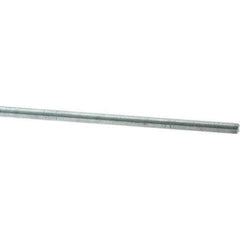 Value Collection - M10x1.25 1m Long, Steel Metric Threaded Rod - Zinc-Plated Finish - A1 Tooling