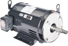 US Motors - 1 hp, ODP Enclosure, No Thermal Protection, 1,740 RPM, 208-230/460 Volt, 60 Hz, Three Phase Energy Efficient Motor - Size 143 Frame, Rigid Mount, 1 Speed, Ball Bearings, 3.1-3/1.5 Full Load Amps, F Class Insulation, CCW Lead End - A1 Tooling