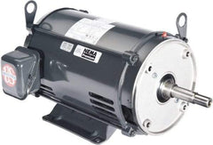 US Motors - 1.5 hp, ODP Enclosure, No Thermal Protection, 3,505 RPM, 208-230/460 Volt, 60 Hz, Three Phase Energy Efficient Motor - Size 143 Frame, Rigid Mount, 1 Speed, Ball Bearings, 4.3-4/2 Full Load Amps, F Class Insulation, CCW Lead End - A1 Tooling