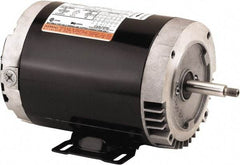 US Motors - 1/2 hp, ODP Enclosure, No Thermal Protection, 3,450 RPM, 208-230/460 & 190/380 Volt, 60 Hz, Three Phase Standard Efficient Motor - Size 56 Frame, C-Face Mount, 1 Speed, Ball Bearings, 2.1-2.2/1.1 Full Load Amps, B Class Insulation, Reversible - A1 Tooling