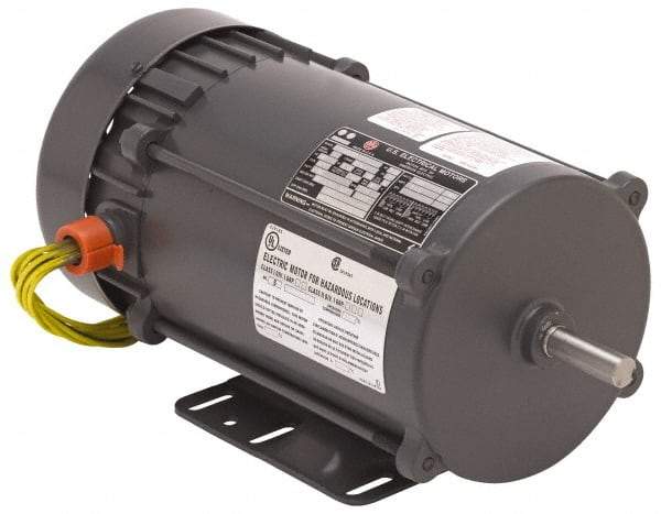 US Motors - 1/4 hp, Auto Thermal Protection, 1,725 RPM, 115/208-230 Volt, Single Phase Motor - Size 56 Frame, C-Face with Base & C-Face without Base Mount, Ball Bearings, 4.6/2.3-2.3 Full Load Amps, B Class Insulation - A1 Tooling