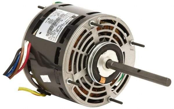 US Motors - 3/4 hp, OAO Enclosure, Auto Thermal Protection, 1,075 RPM, 208-230 Volt, 60 Hz, Industrial Electric AC/DC Motor - Size 48 Frame, Hub Mount, 5 Speed, Ball Bearings, 4.6 Full Load Amps, B Class Insulation, CCW Lead End - A1 Tooling